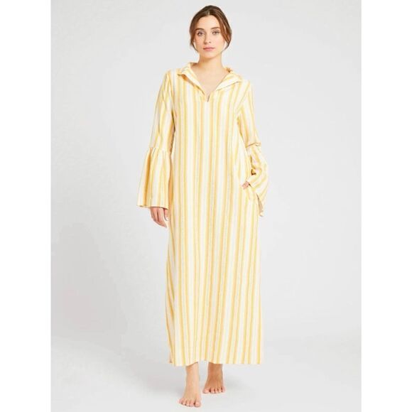 New Mille JACQUELINE DRESS IN CITRUS STRIPE Size M - Picture 2 of 16